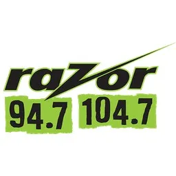 Logo de WZOR WZOS Razor 94.7 & 104.7