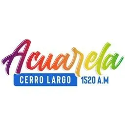 Logo de Radio Acuarela Cerro Largo 1520 AM 1520 AM